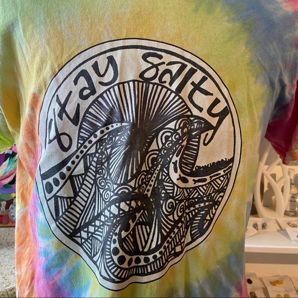 Tie Dye Graphic Tee - Picture 2 of 3